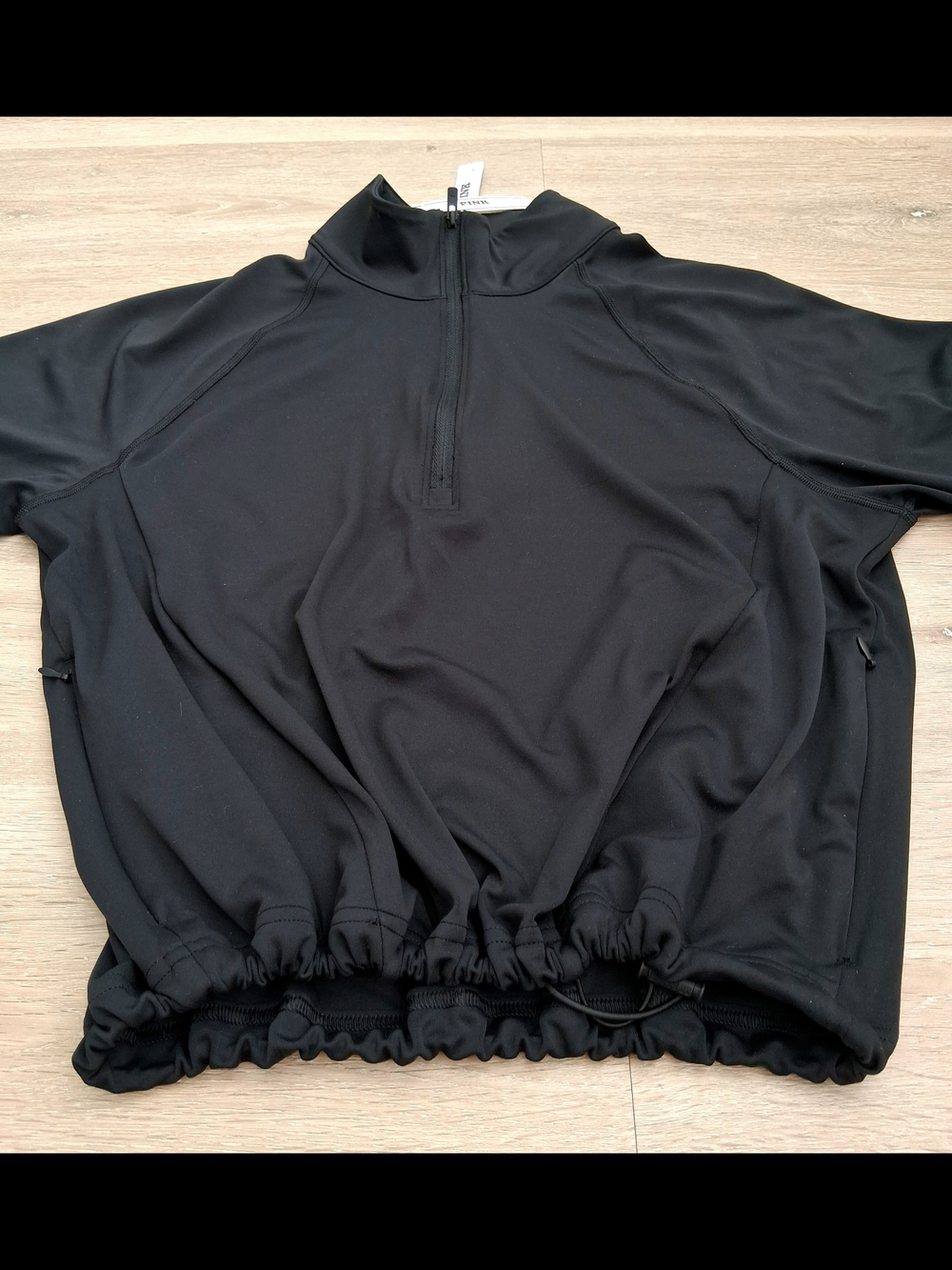 PINK Victorias Secret Relay Knit Half-zip Sweatsirt Size M - Picture 6 of 6